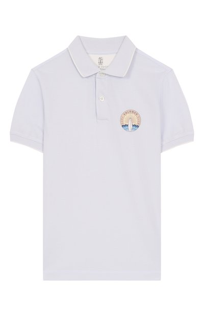 Хлопковое поло BRUNELLO CUCINELLI, арт. BE854T319A