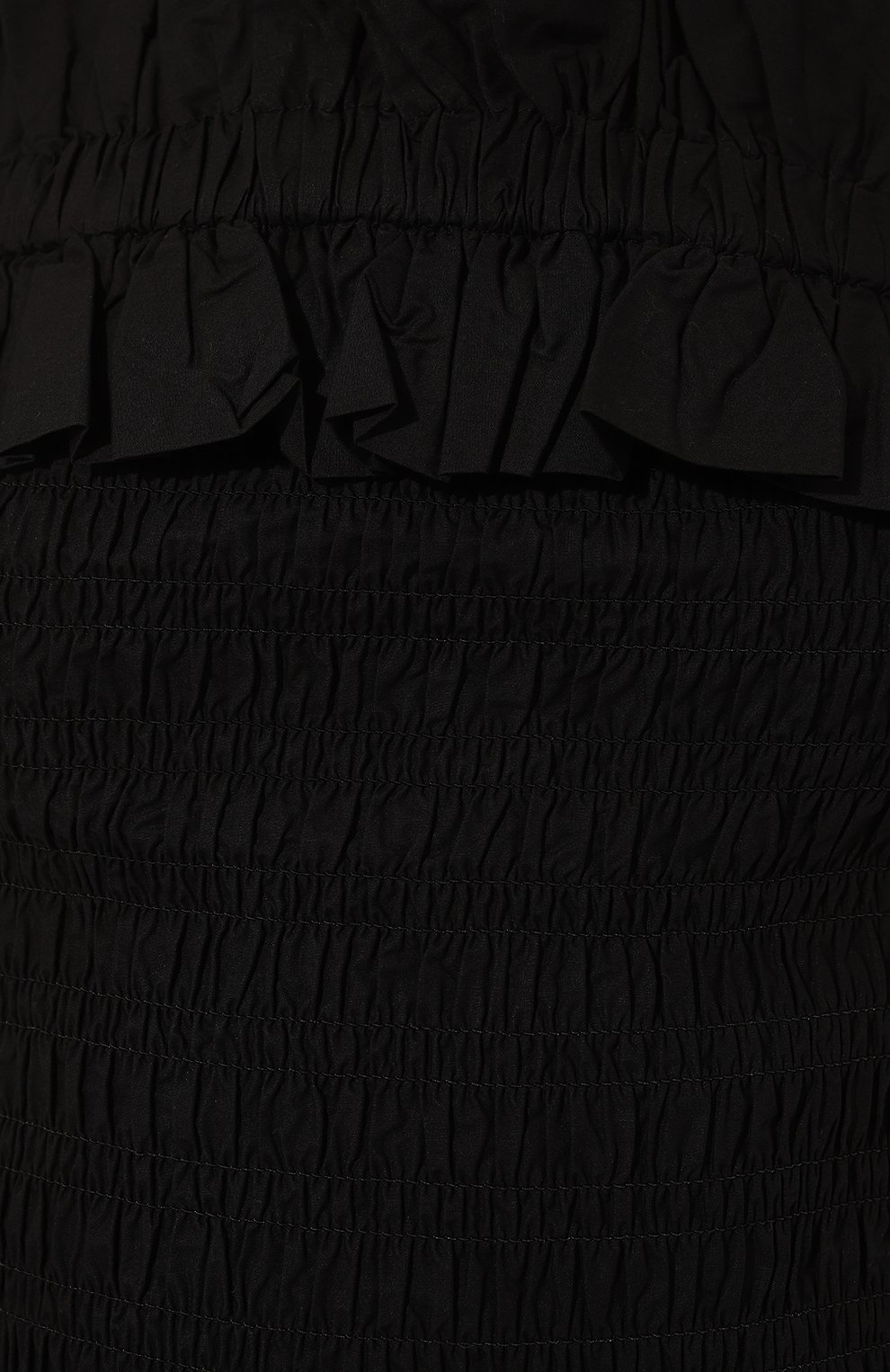 Хлопковый топ GANNI, арт. F7917, фото 5