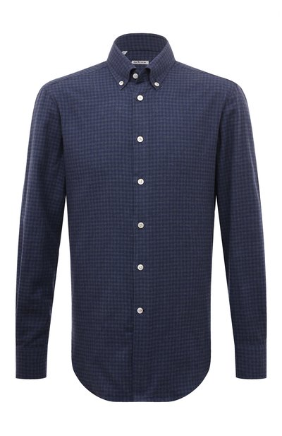 Мужская хлопковая рубашка KITON, арт. UCIH0864309