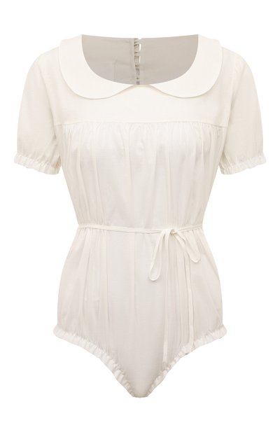 Хлопковое боди MAISON MARGIELA, арт. S29FP0126/S78261, фото 1