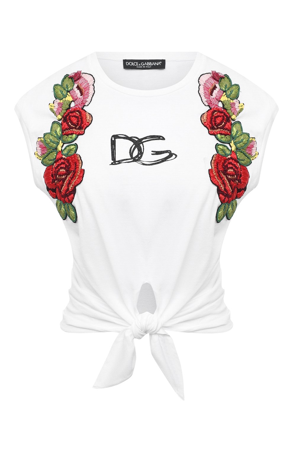 Хлопковая футболка DOLCE & GABBANA, арт. F8M30Z/G7XAW, фото 1