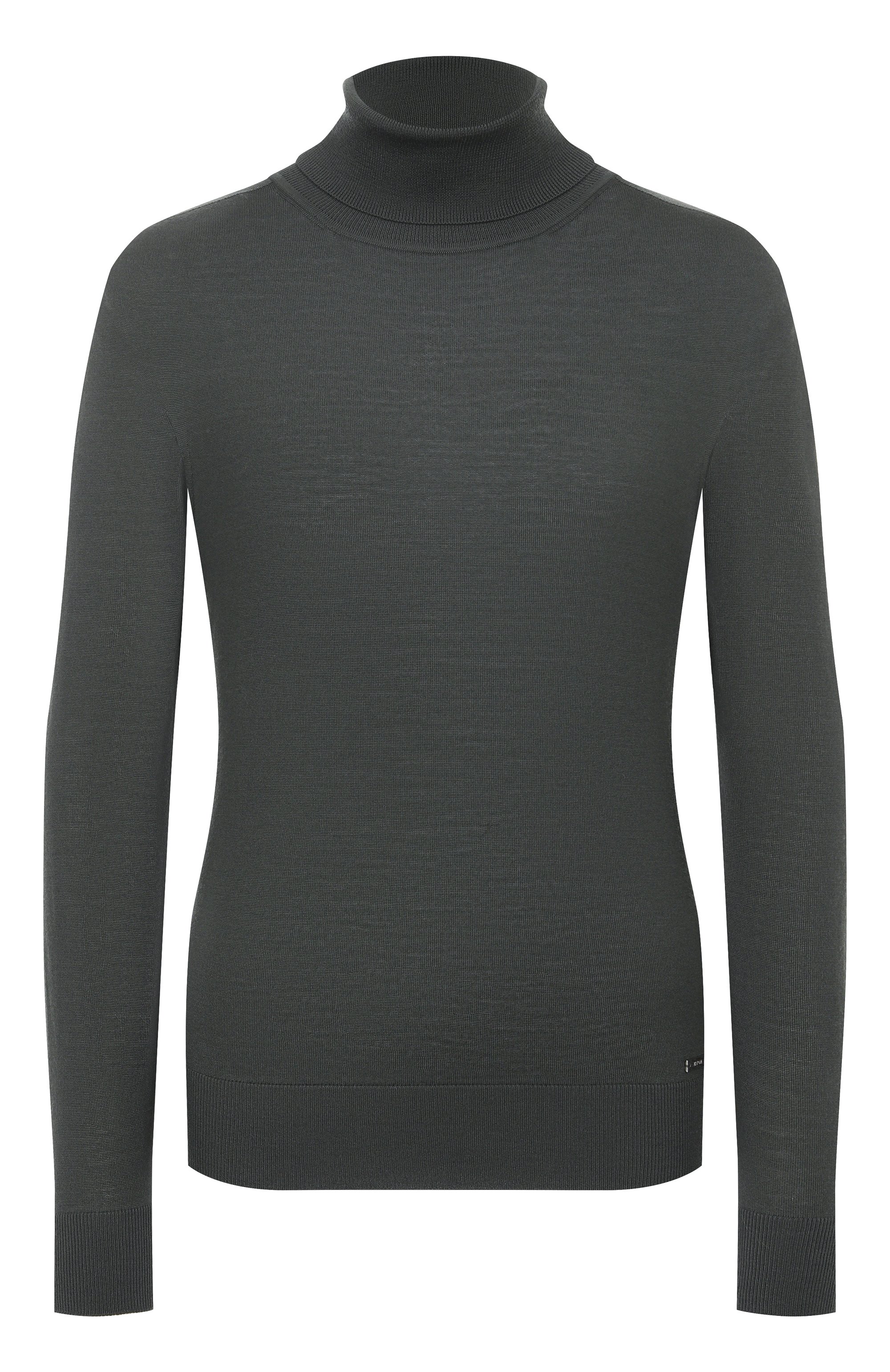 Шерстяная водолазка KITON темно-зеленого цвета по цене 109000 руб., арт. D5771407892, фото 1 Шерстяная водолазка KITON, арт. D5771407892, фото 1