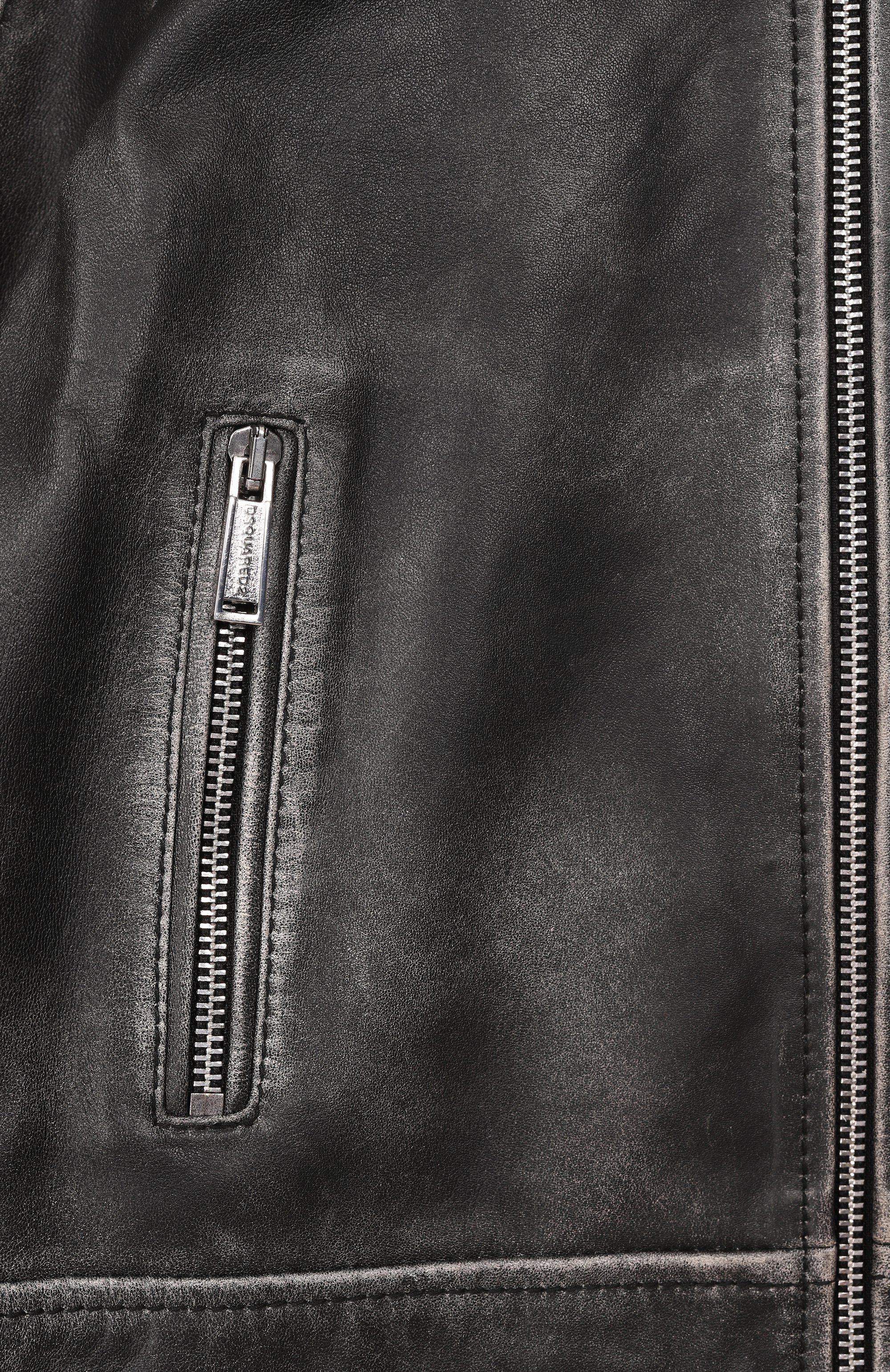 Кожаная куртка DSQUARED2, арт. DQ3047/D0AFA, фото 3