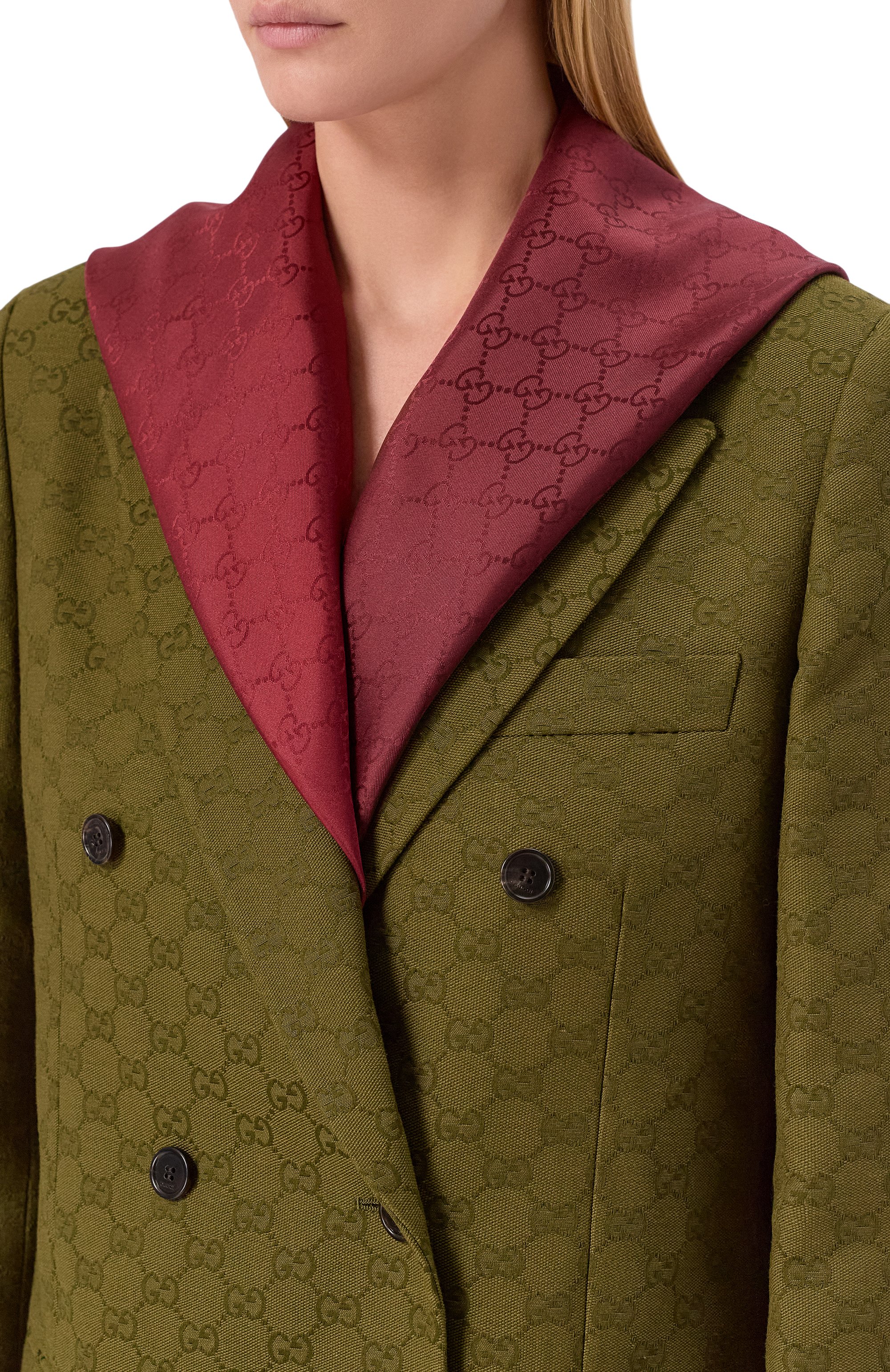 Шелковый платок GUCCI, арт. 830320/3G009, фото 2