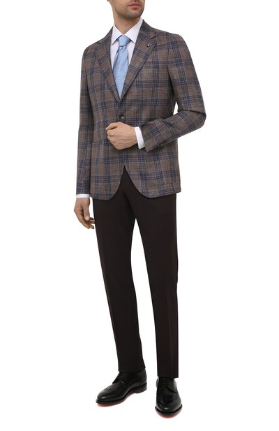 Пиджак из шерсти и шелка SARTORIA LATORRE, арт. EF74 70657, фото 2