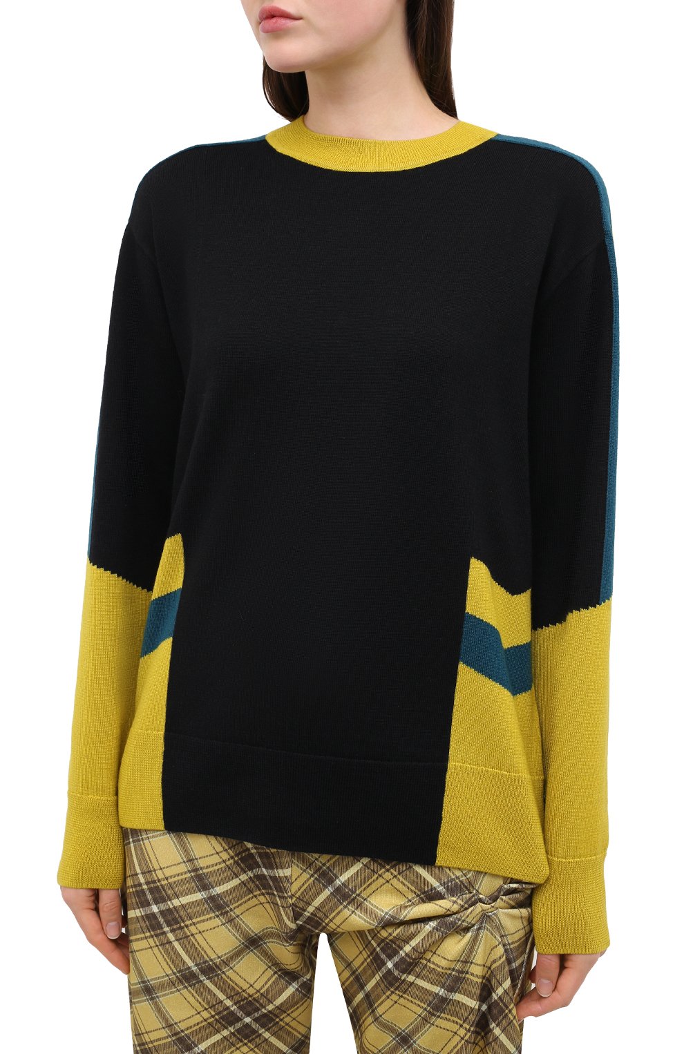 Шерстяной пуловер DRIES VAN NOTEN, арт. 202-31298-1700, фото 3