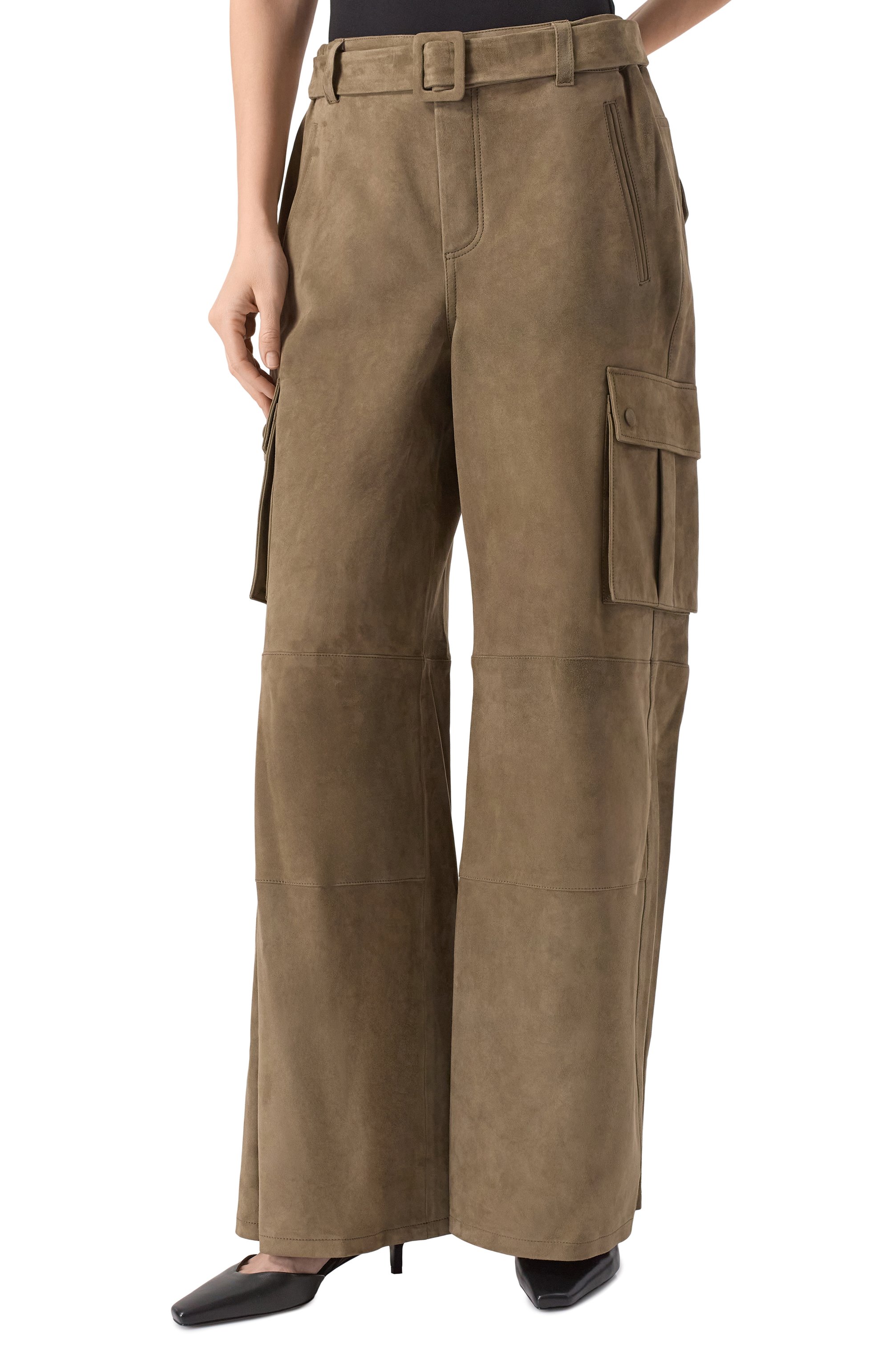 Замшевые брюки-карго JACOB LEE, арт. WLP086SS25L0, фото 3