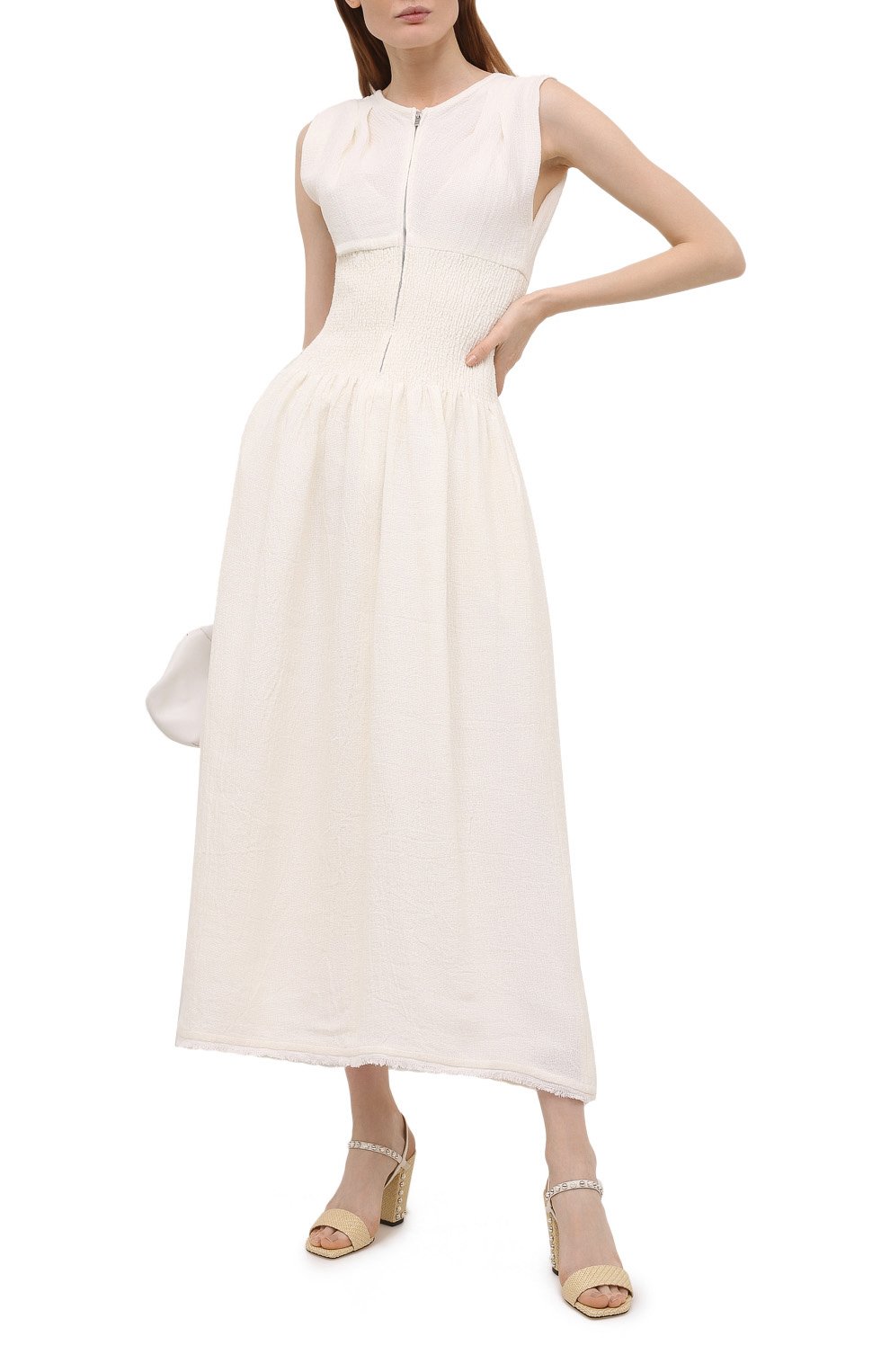 Текстильные босоножки aadra 85 JIMMY CHOO, арт. AADRA 85/RXD, фото 2