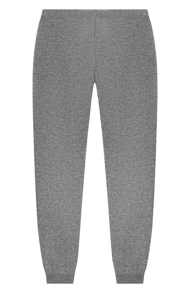 Детские кашемировые джоггеры GIORGETTI CASHMERE темно-серого цвета, арт. MB1683/8A-14A | Фото 2 (Материал внешний: Шерсть, Кашемир; Девочки Кросс-КТ: Брюки-одежда, Джоггеры-одежда; Региональные ограничения белый список (Axapta Mercury): RU; Нос: Не проставлено; Ростовка одежда: 10 - 11 лет | 140 - 146см, 12 лет | 152 см, 8 лет | 128 см)