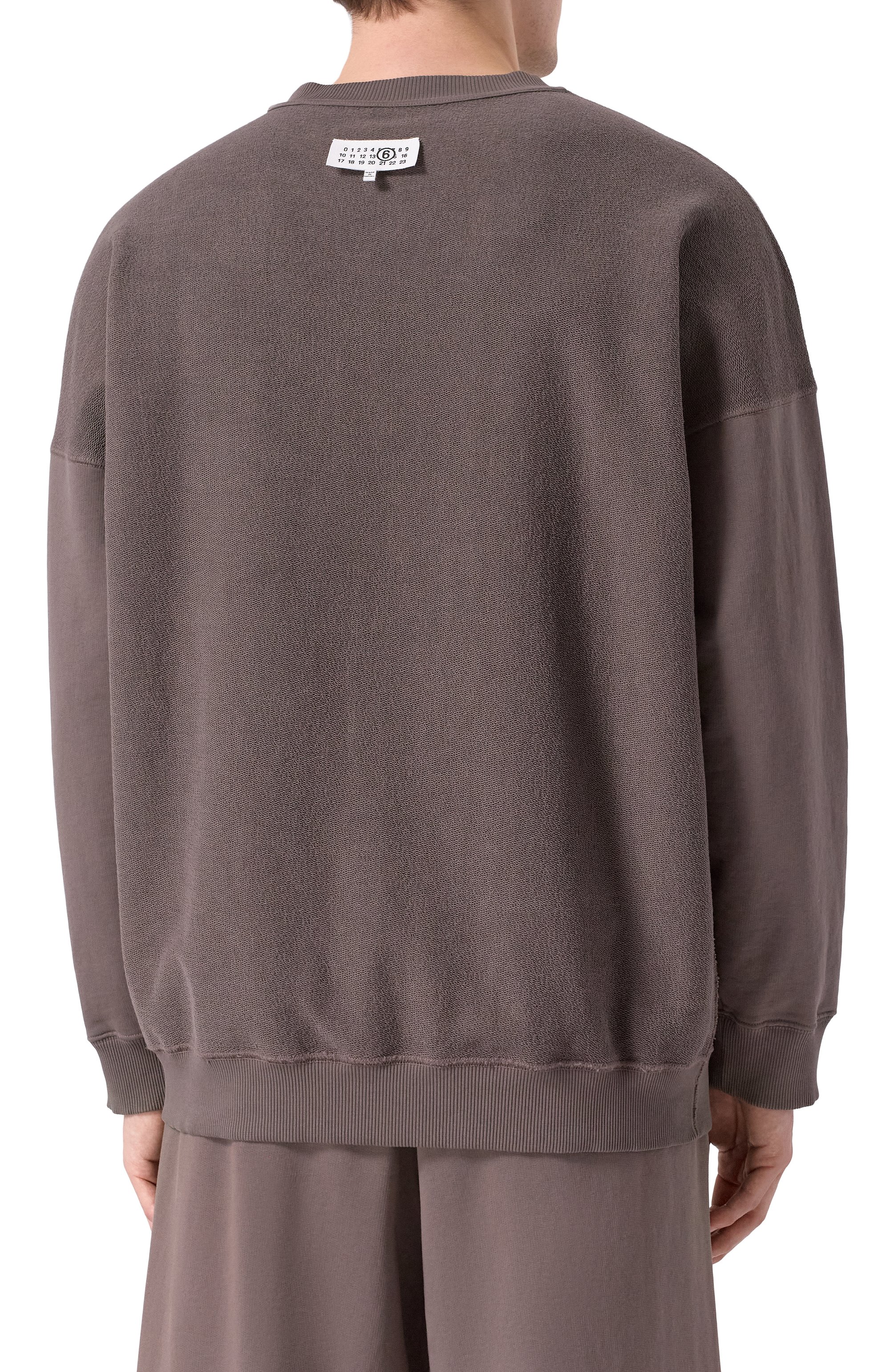 Хлопковый свитшот MM6, арт. SH0GU0023/M25012, фото 4