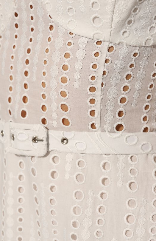 Хлопковое платье Charo Ruiz Ibiza 223615 Белый  223615 Фото 5