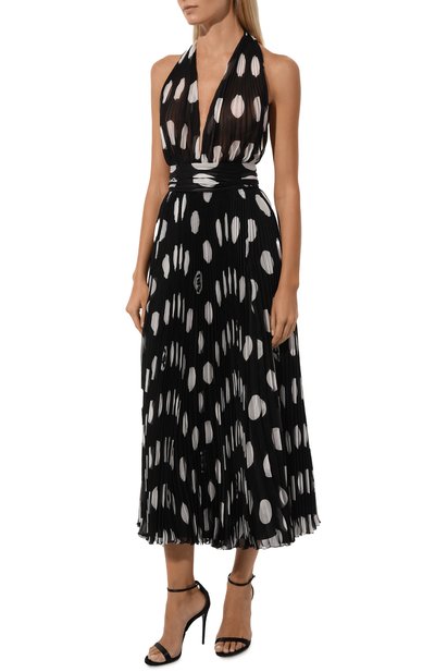 Шелковое платье DOLCE & GABBANA, арт. F6JJET/IS1I7, фото 3