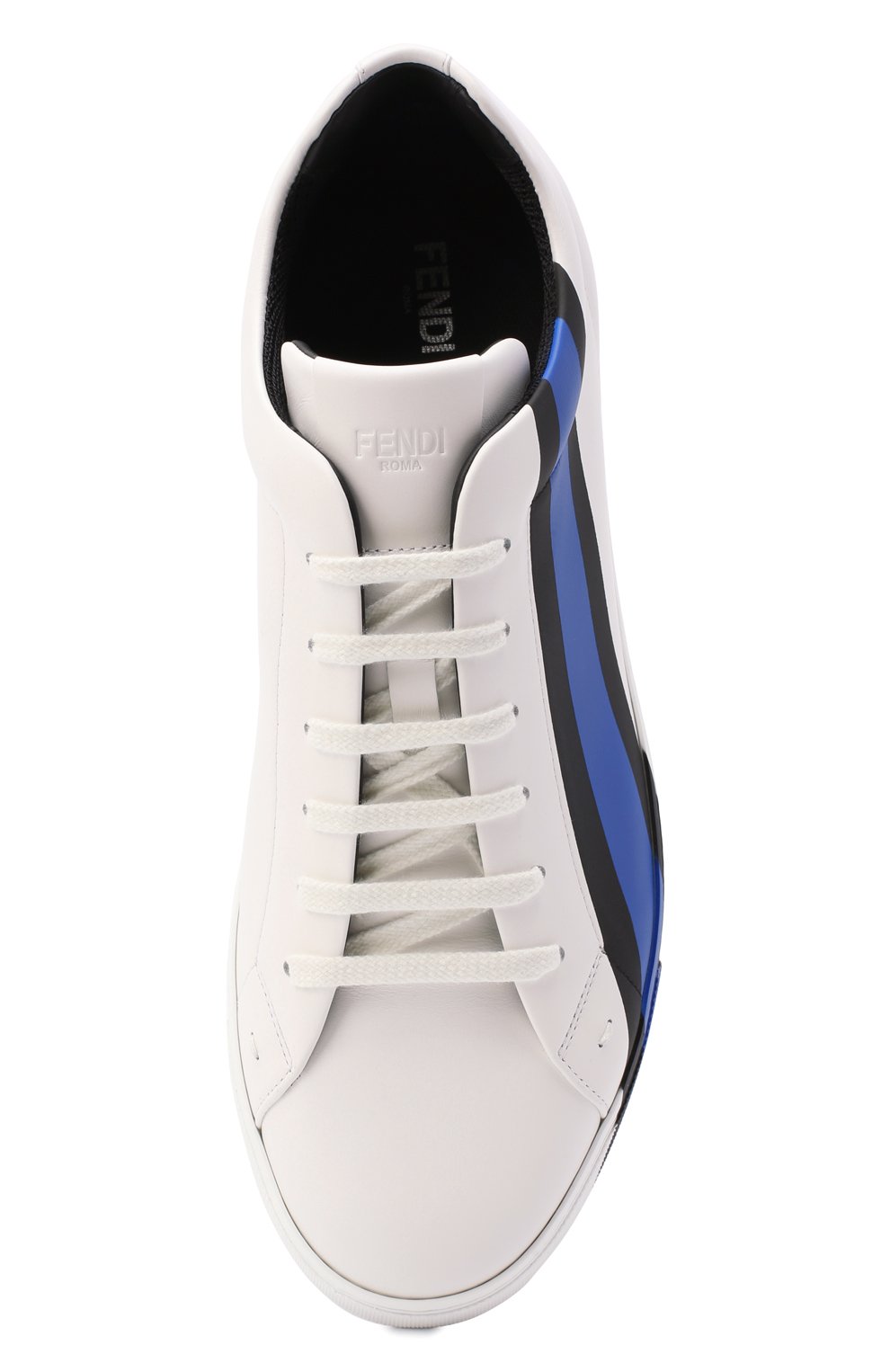 Кожаные кеды FENDI, арт. 7E1380 AD7N, фото 5