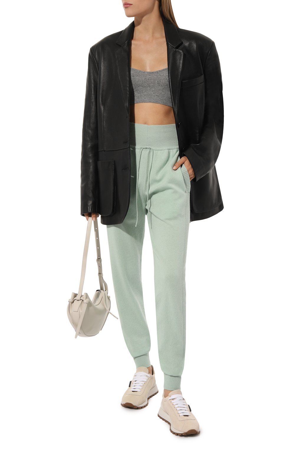 Кашемировые джоггеры FREEAGE, арт. FWW1910613MT, фото 2