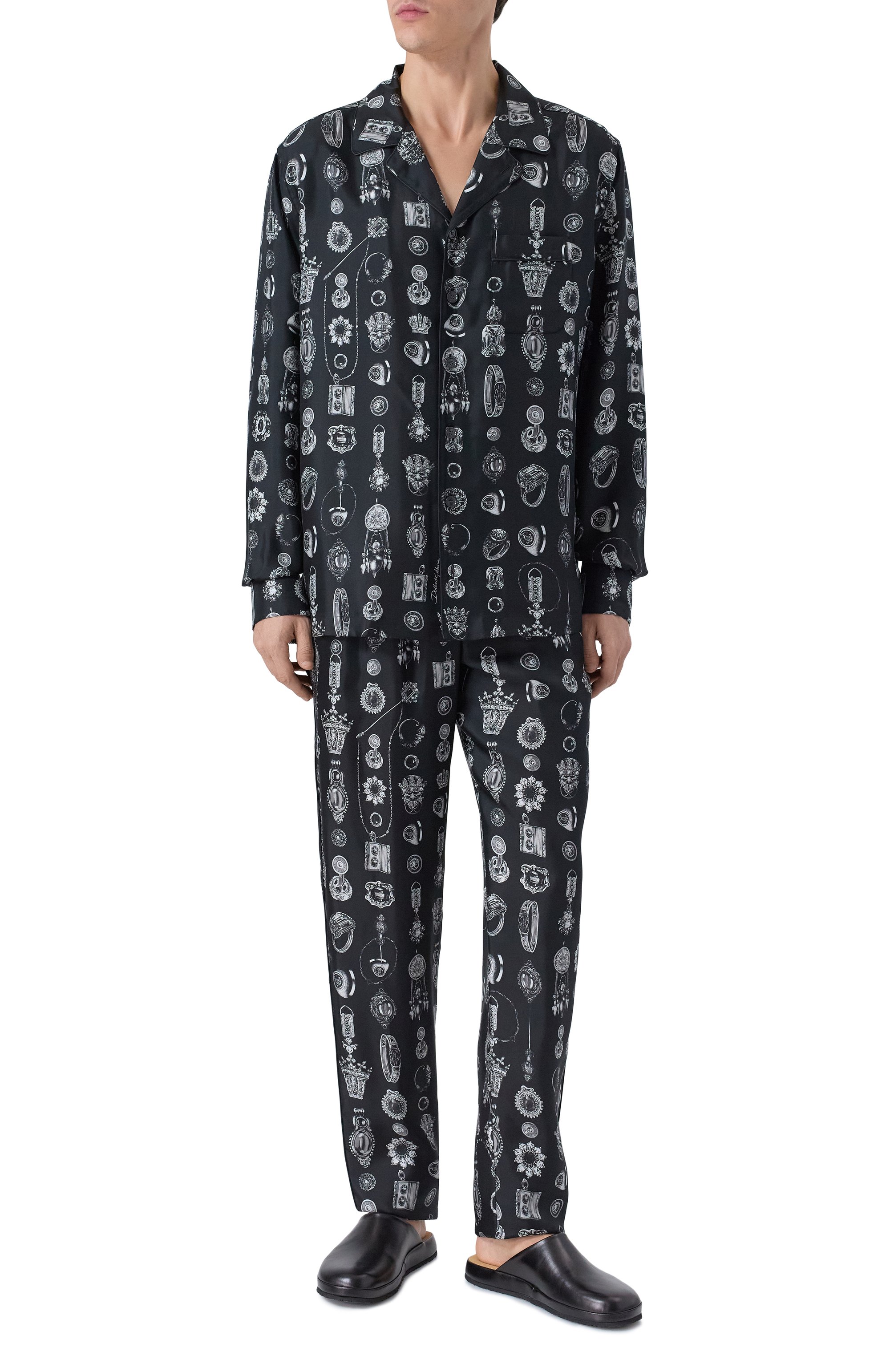 Шелковая сорочка DOLCE & GABBANA, арт. G5IF1T/IS1ZV, фото 2