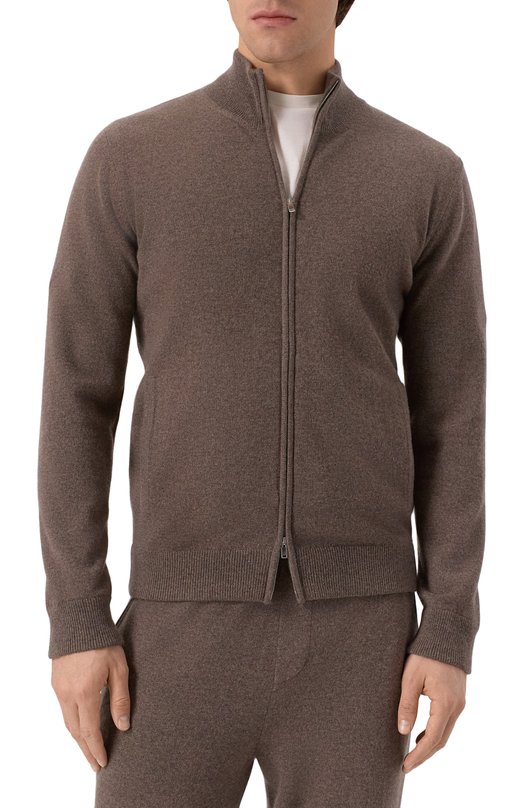 Кашемировый кардиган MVST M25.1MM.K015/K003 Коричневый  M25.1MM.K015/K003 Фото 3