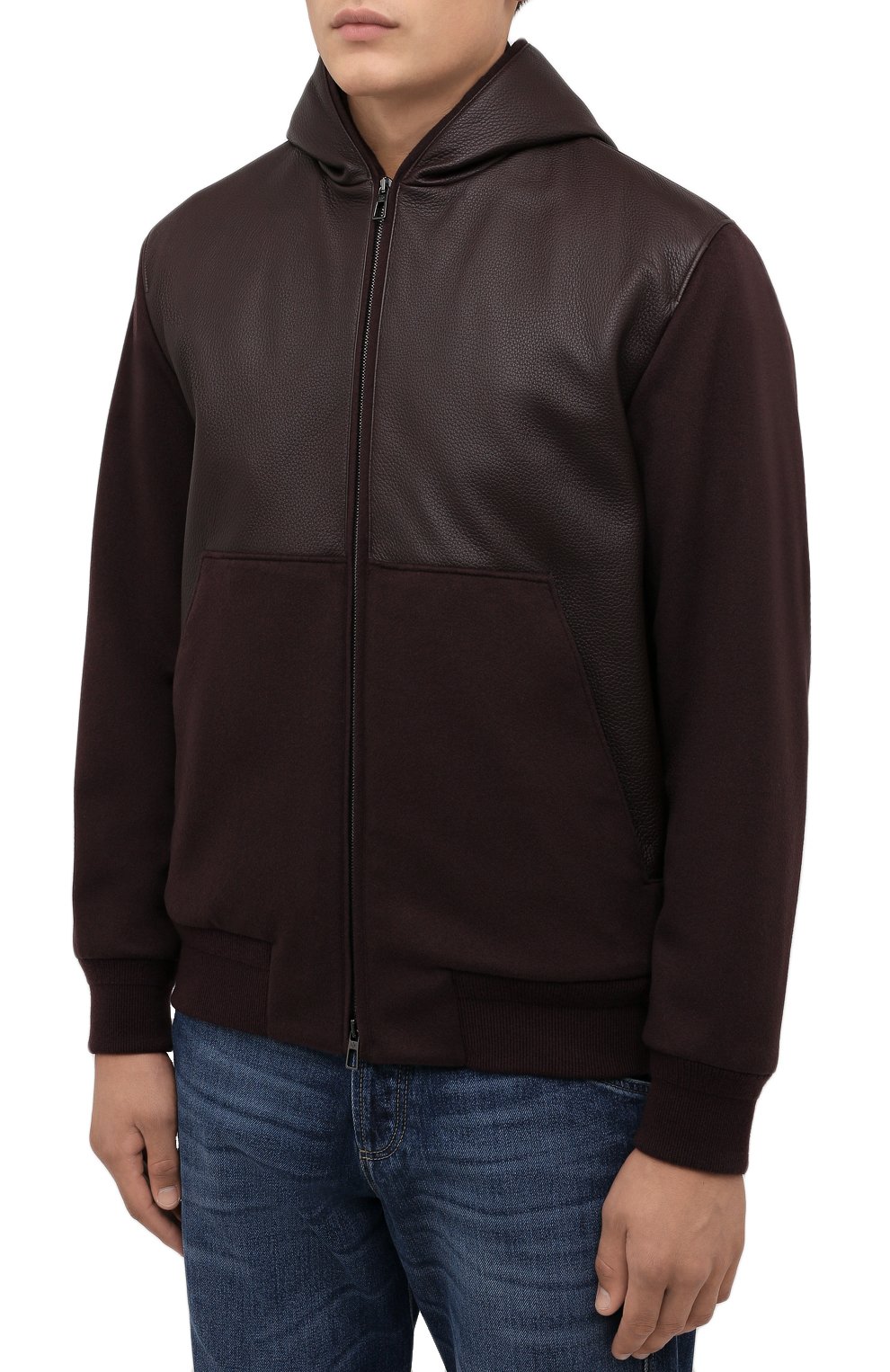 Комбинированный бомбер LORO PIANA, арт. FAL8420, фото 3