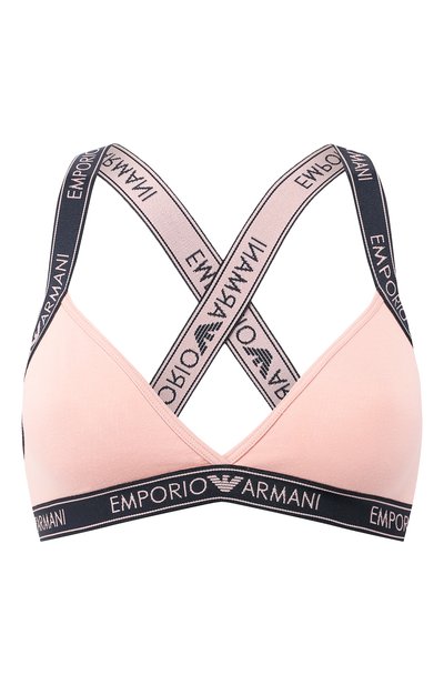 Женский хлопковый бюстгальтер EMPORIO ARMANI, арт. 163949/9A317