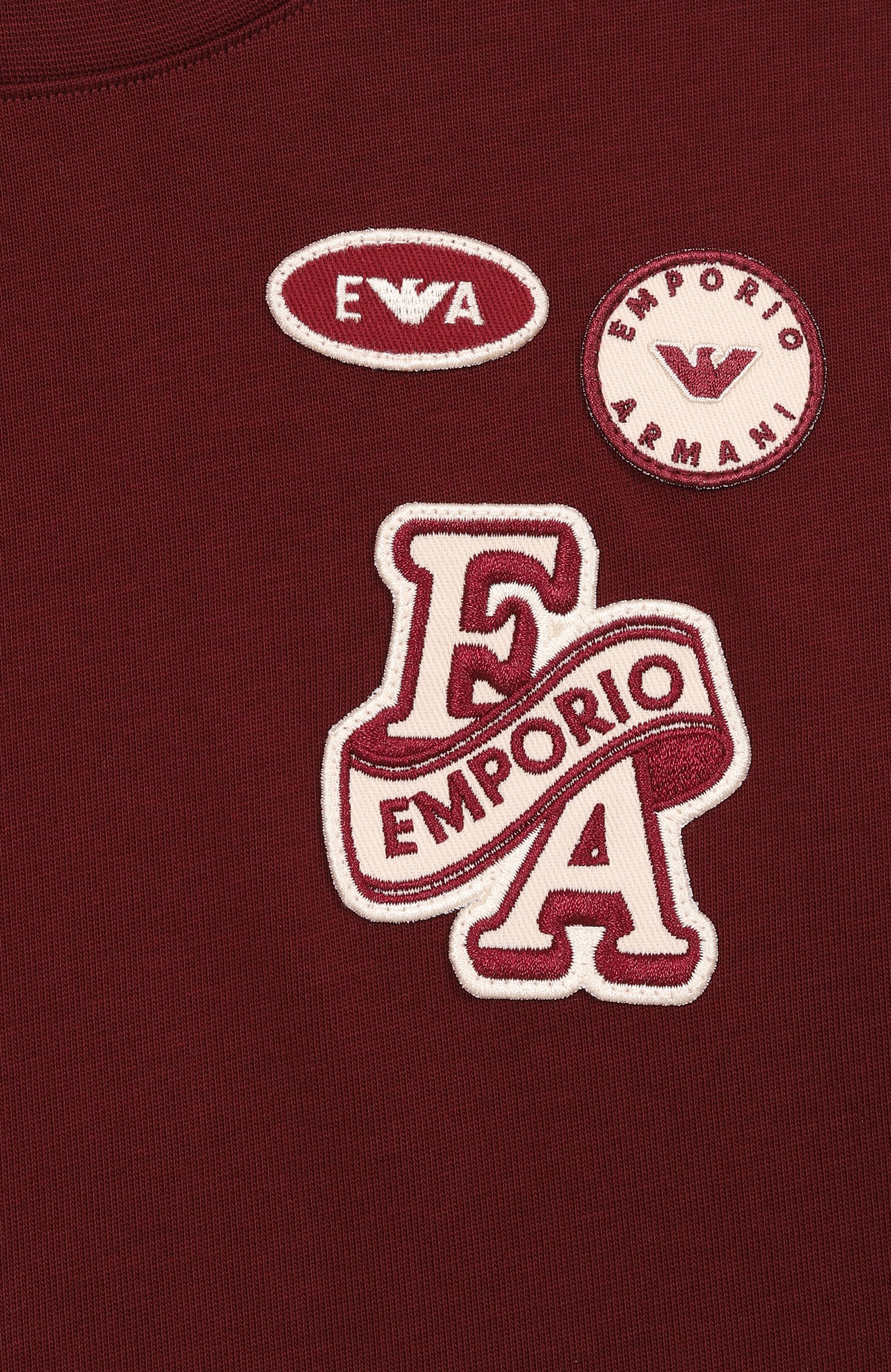 Хлопковый лонгслив EMPORIO ARMANI, арт. EB001675/AF13715, фото 3