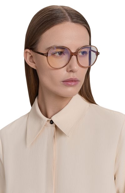 Оправа TOM FORD розового цвета по цене 39750 руб., арт. TF6090-B 045, фото 2 Оправа TOM FORD, арт. TF6090-B 045, фото 2