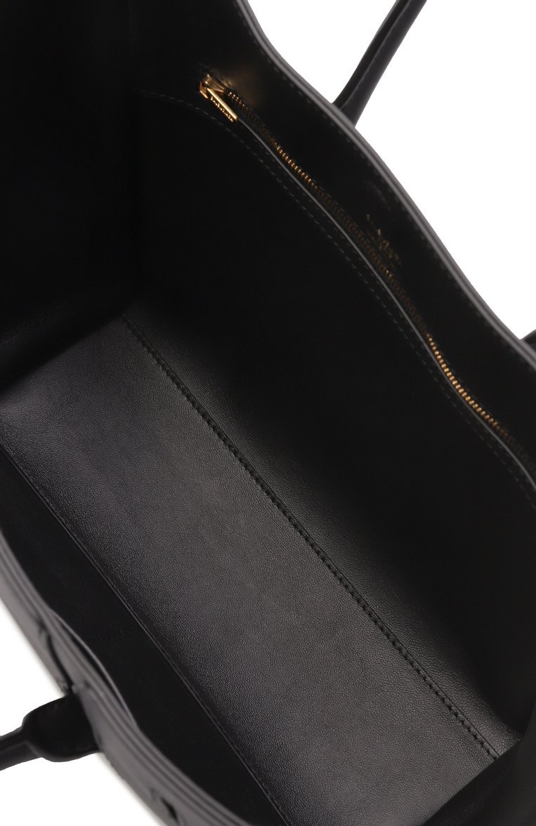 Женская сумка hampton mini BALENCIAGA черного цвета, арт. 813362/2ABAV | Фото 5 (Размер: mini; Ремень/цепочка: На ремешке; Материал: Натуральная кожа)
