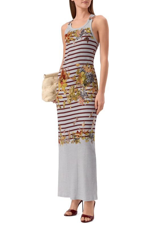 Хлопковое платье Jean Paul Gaultier 26/01-W-DR120/J041P Серый  26/01-W-DR120/J041P Фото 2
