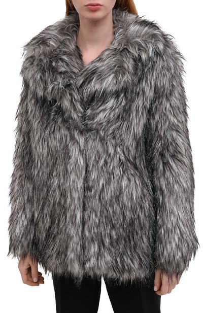Укороченная шуба свободного кроя из эко-меха MICHAEL MICHAEL KORS, арт. MH72HMY80E, фото 3