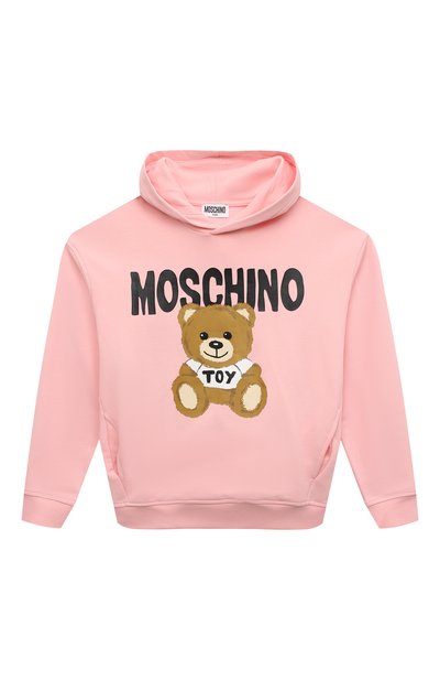 Хлопковое худи MOSCHINO, арт. HQF03X/LCA32/10-14, фото 1