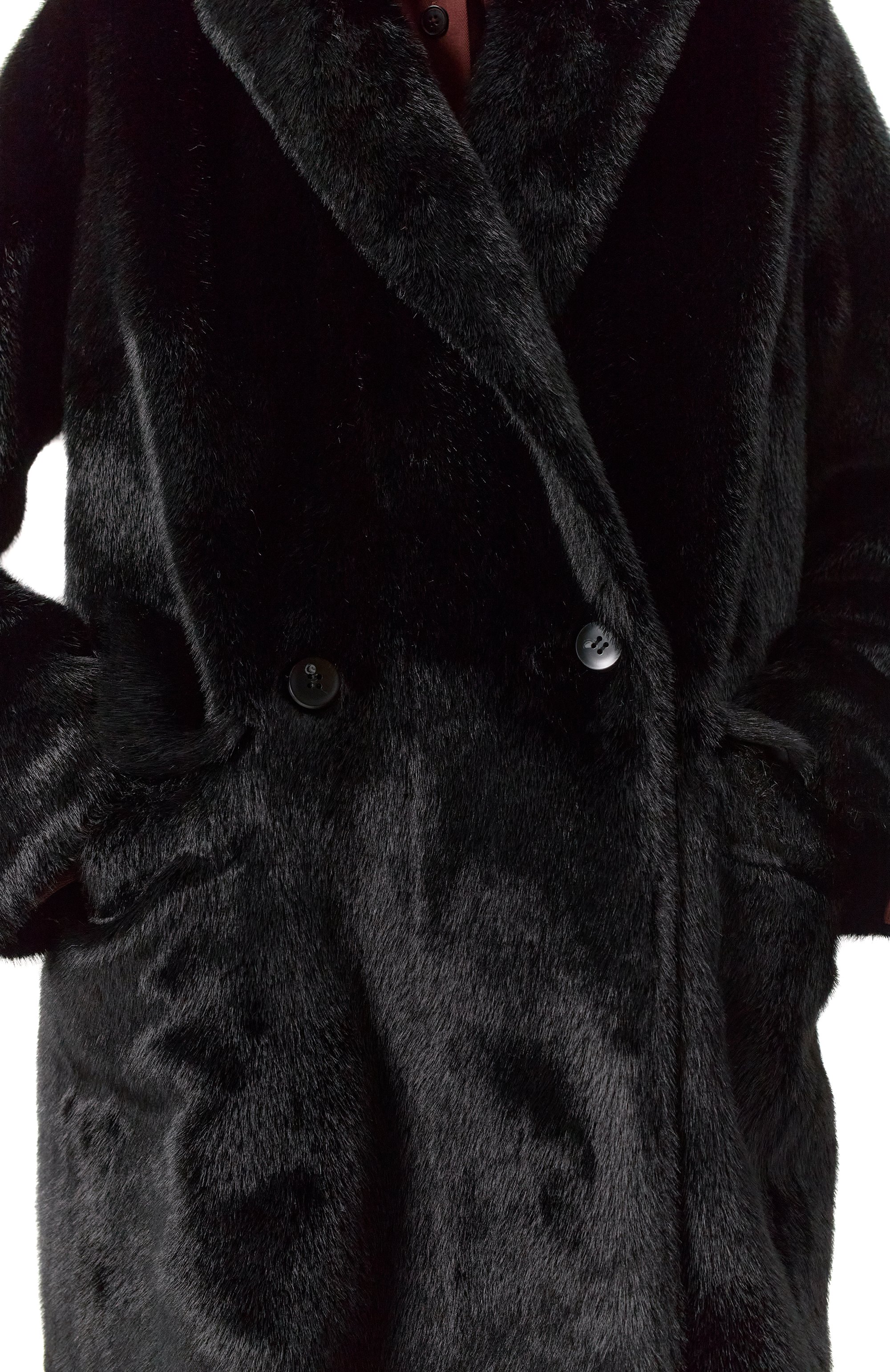 Шуба из экомеха FORTE DEI MARMI COUTURE, арт. 24WF3560, фото 5