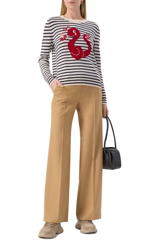 Комбинированные кроссовки Bebbio Weekend Max Mara BEBBI0 Бежевый  BEBBI0 Фото 2