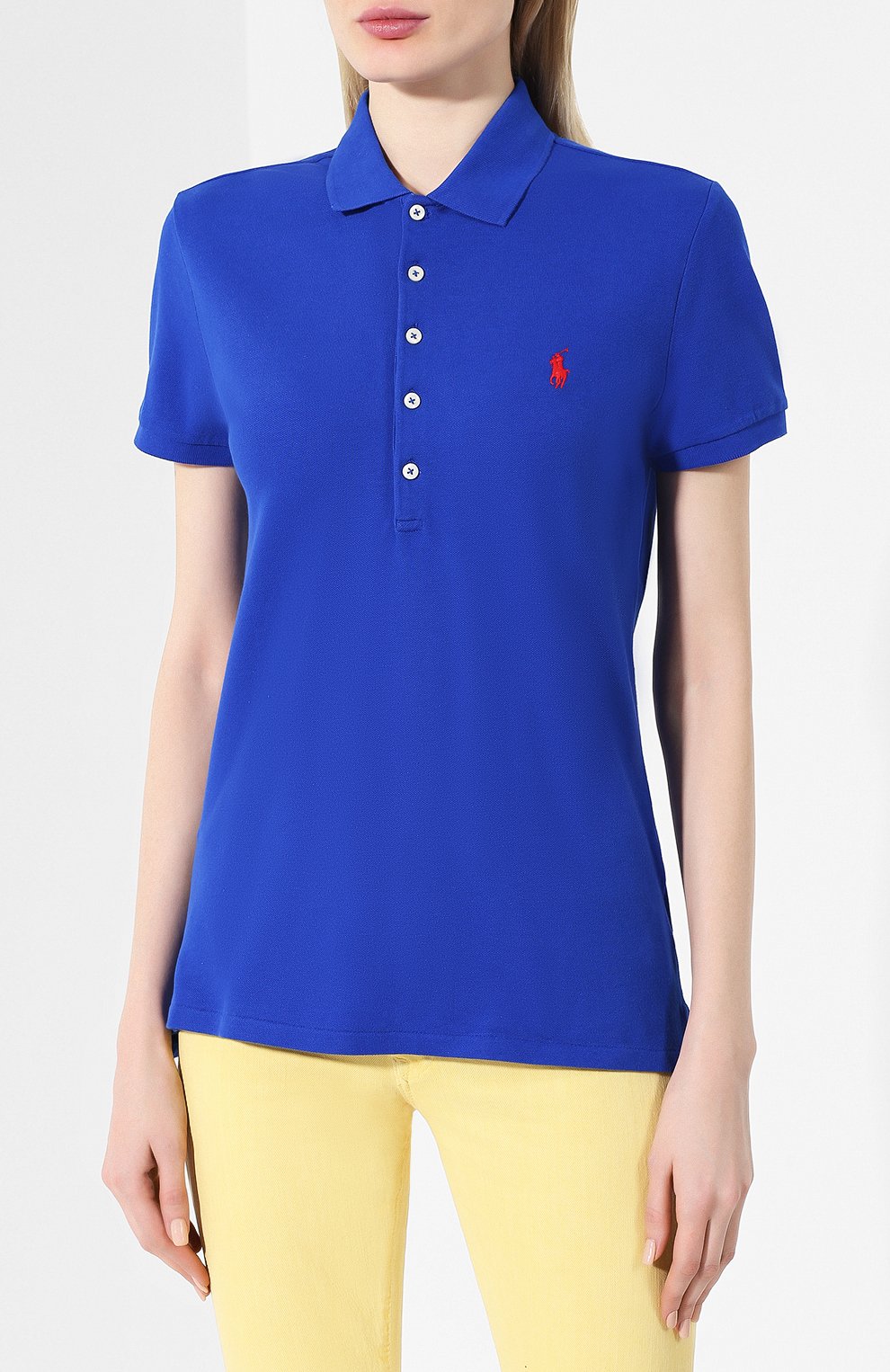 Хлопковое поло POLO RALPH LAUREN, арт. 211505654, фото 3