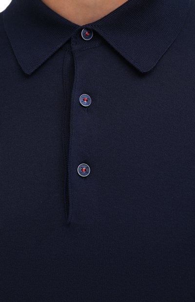 Хлопковое поло KITON, арт. UK33, фото 5