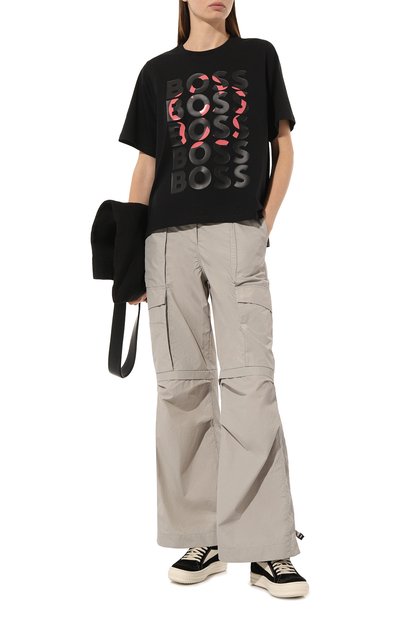 Хлопковая футболка BOSS, арт. 50496497, фото 2