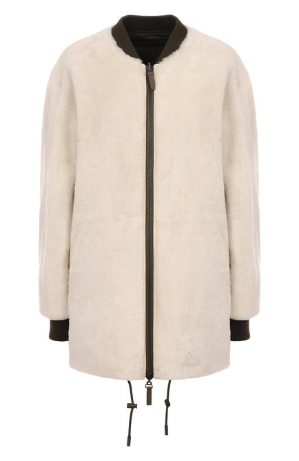 Женская двусторонний бомбер из овчины YVES SALOMON, арт. M04080/M05X