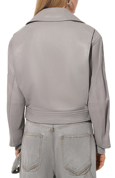 Кожаная куртка VERSACE, арт. 1010545/1A08926, фото 4