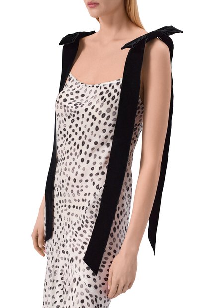 Платье из вискозы и шелка NINA RICCI, арт. 26PCR0029/VI0551, фото 4