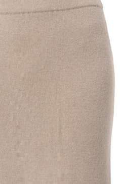 Женская кашемировая юбка MUST бежевого цвета, арт. TSA01SM/1175 | Фото 5 (Материал внешний: Шерсть, Кашемир; Кросс-КТ: Трикотаж; Женское Кросс-КТ: Юбка-одежда; Материал сплава: Проставлено; Длина Ж (юбки, платья, шорты): Миди; Драгоценные камни: Проставлено; Стили: Кэжуэл)
