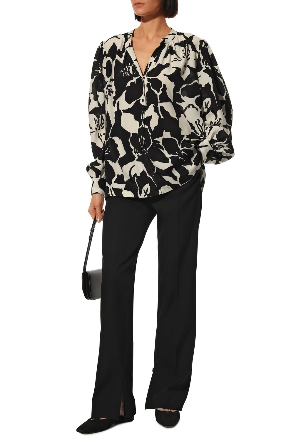 Блузка из вискозы DRIES VAN NOTEN, арт. 222-030765-5090, фото 2