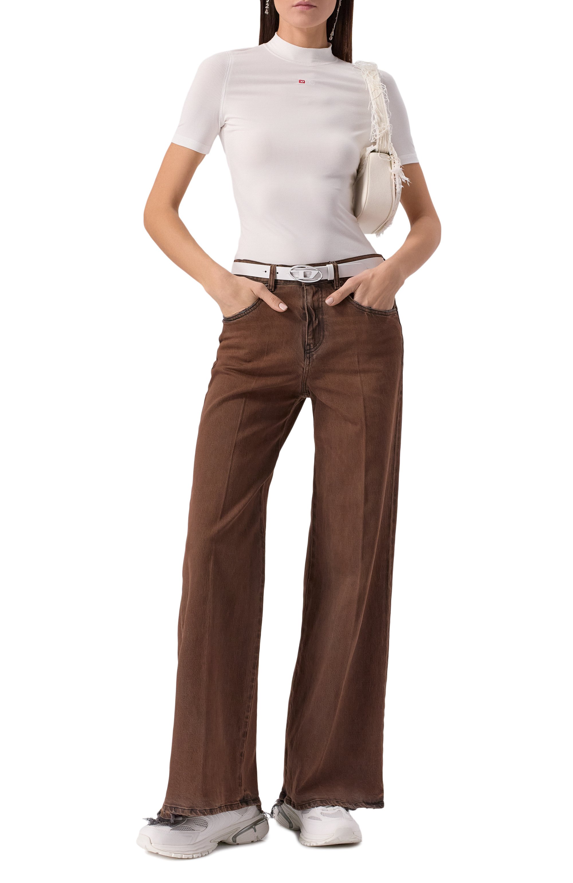 Топ из вискозы DIESEL, арт. A10398/0BLAN, фото 2