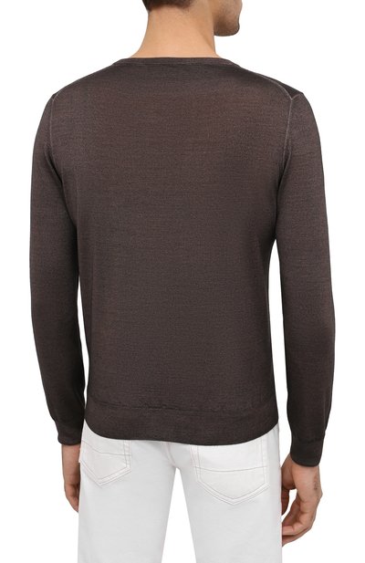 Джемпер из шерсти и шелка CANALI, арт. C0480/MK00514, фото 4