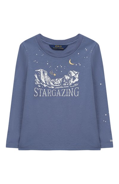 Хлопковый лонгслив POLO RALPH LAUREN, арт. 311712411, фото 1