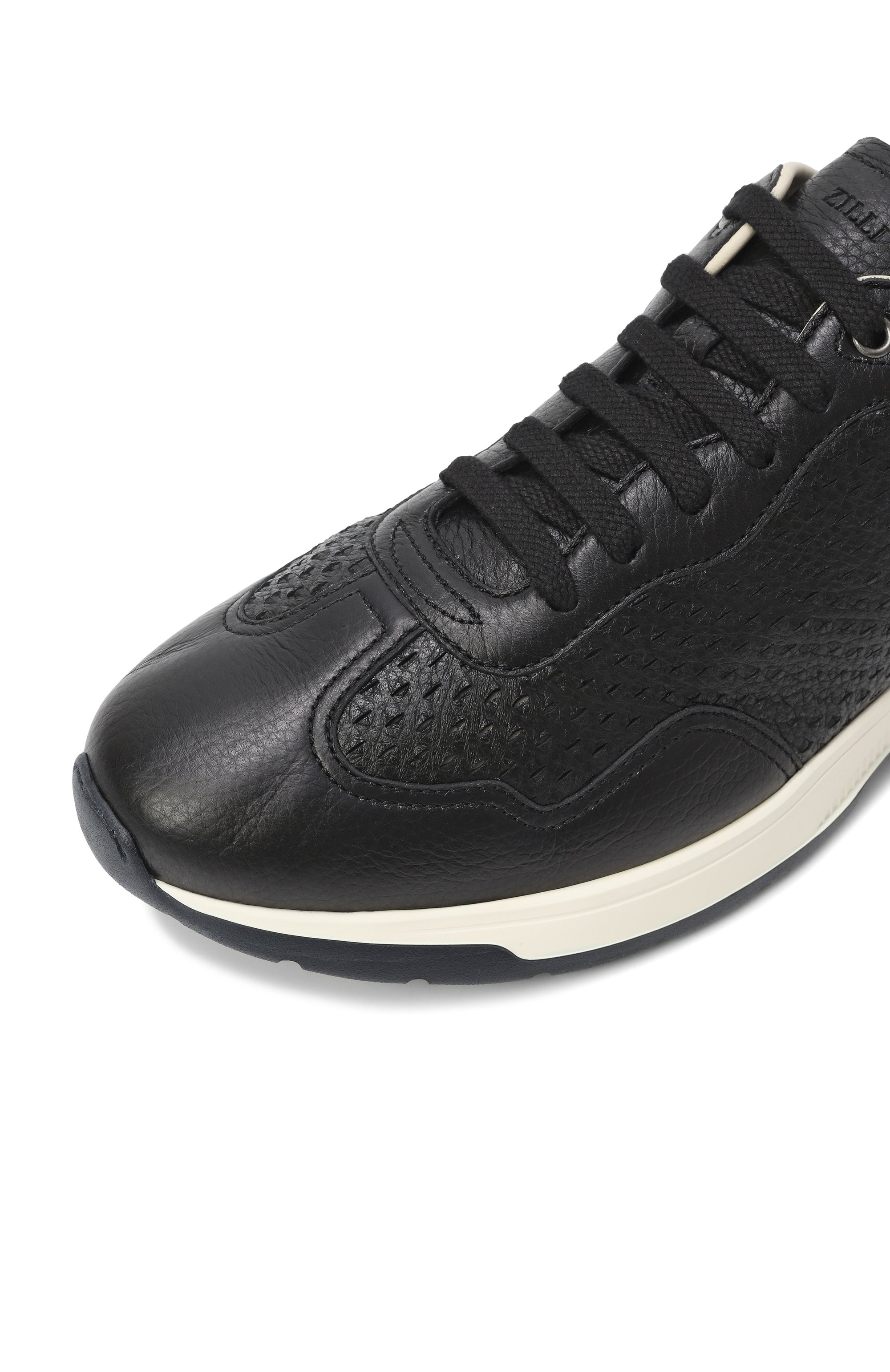 Кожаные кроссовки ZILLI, арт. H0200AM1961VZEV05, фото 7