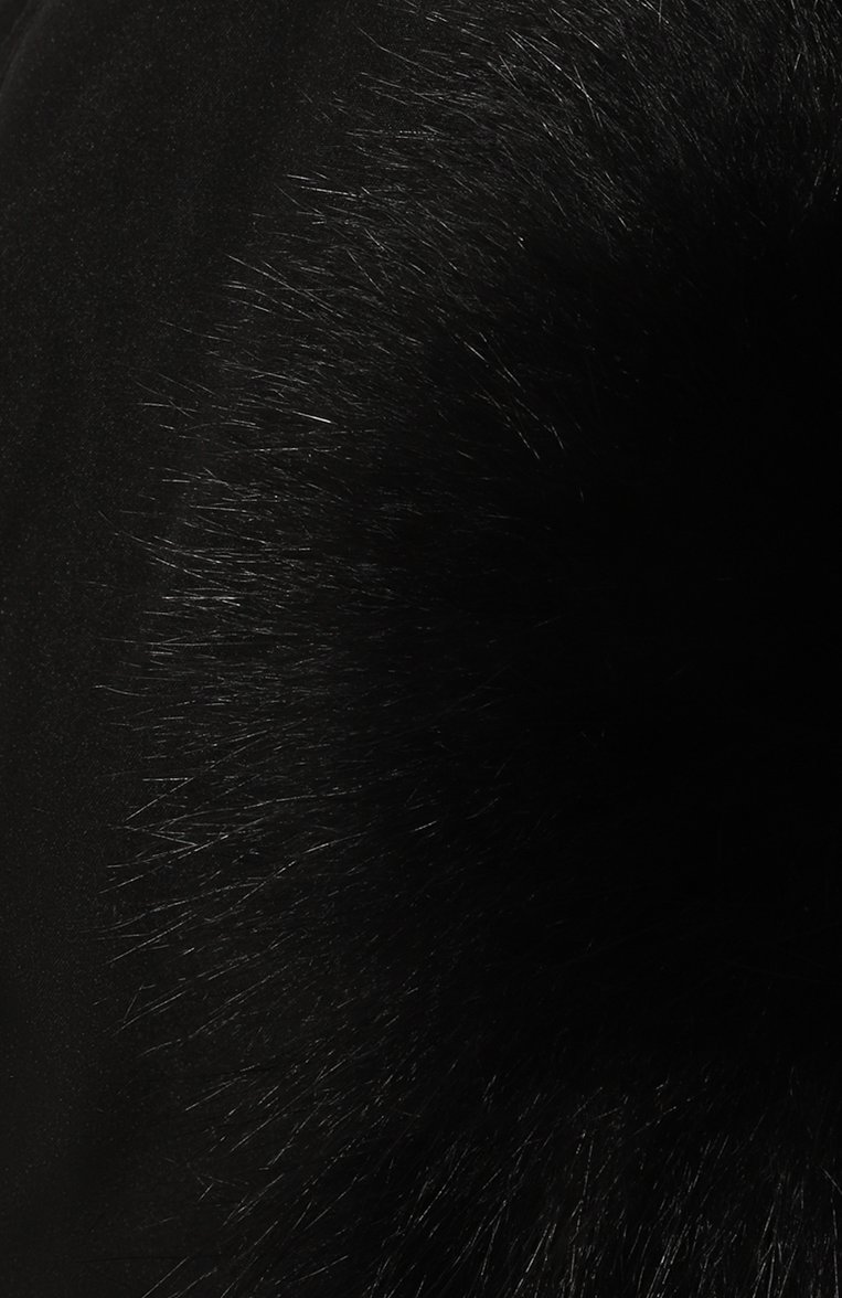 Мужская шапка-ушанка с отделкой из меха песца FURLAND черного цвета, арт. 0001103310004600136 | Фото 3 (Материал: Текстиль, Натуральный мех; Нос: Не проставлено; Материал сплава: Проставлено; Автоматизация Diginetica: Не назначено)