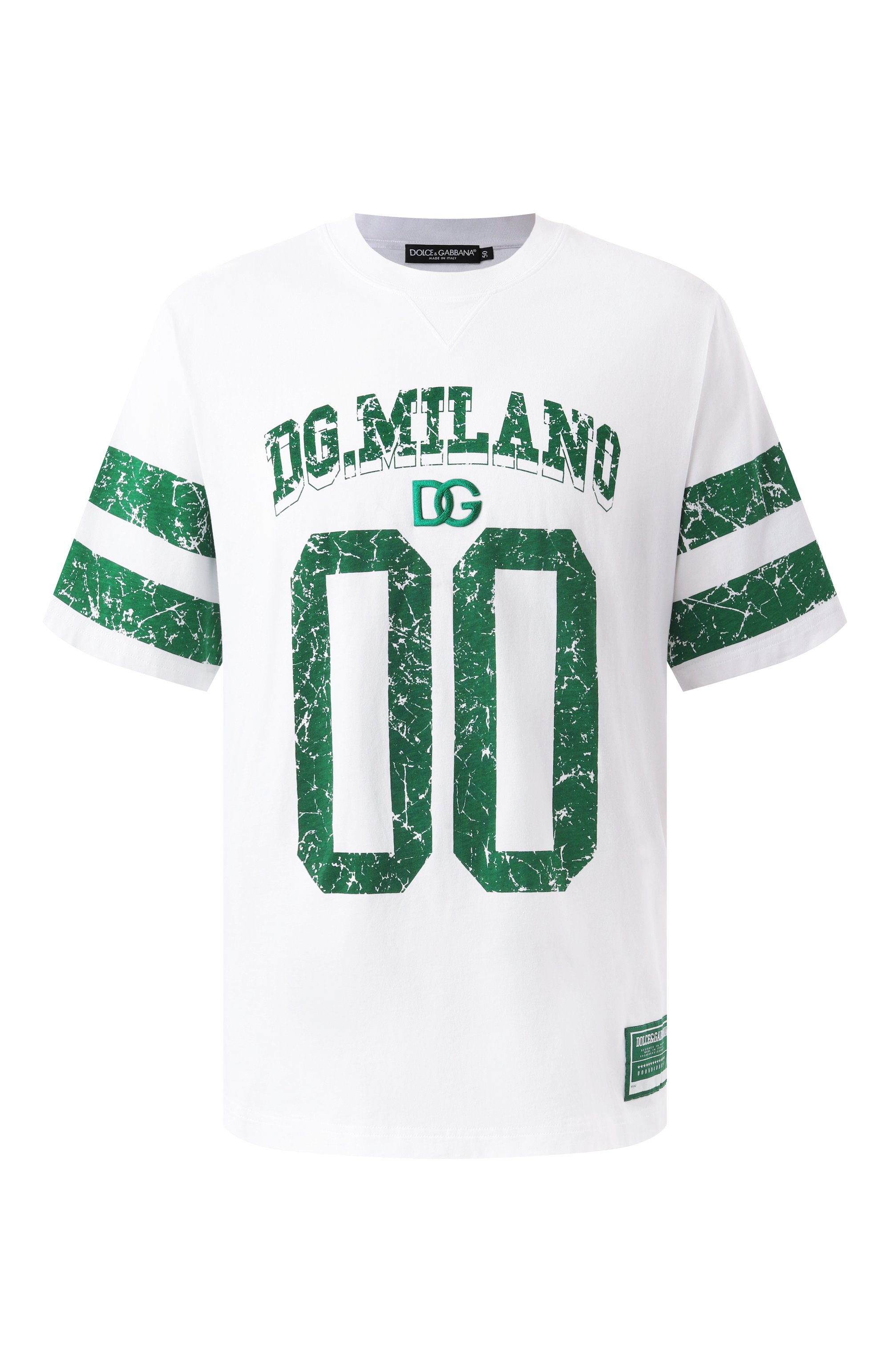 Хлопковая футболка DOLCE & GABBANA, арт. G8RZ2Z/G7NPB, фото 1