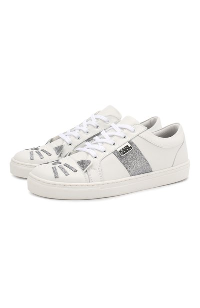 Кожаные кеды KARL LAGERFELD KIDS, арт. Z19028/36-39, фото 1