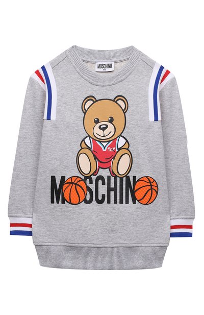 Хлопковый свитшот MOSCHINO, арт. HUF05P/LCA32/4A-8A, фото 1