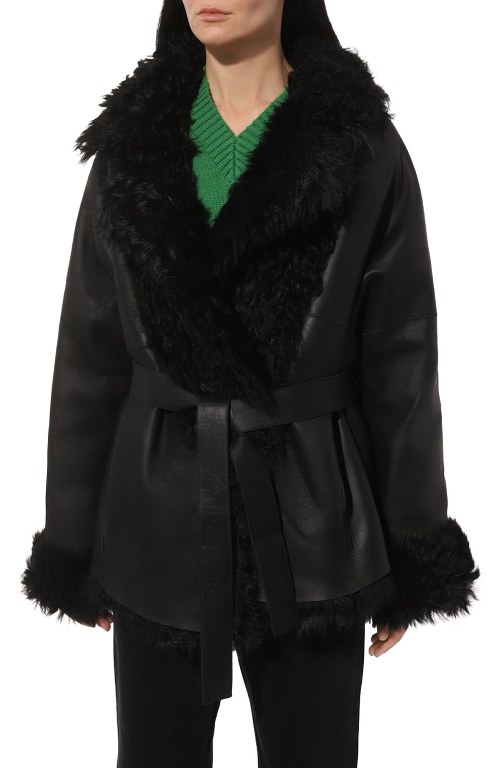 Двусторонняя дубленка из овчины MOLLY MOSS, арт. 0120, фото 3