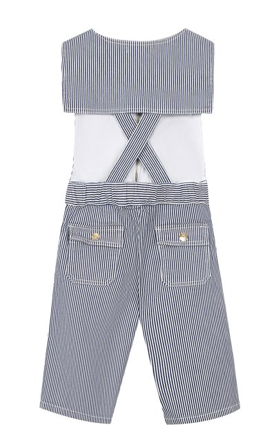 Джинсовый комбинезон на молнии с поясом CHLOÉ, арт. C14544/6A-12A, фото 2