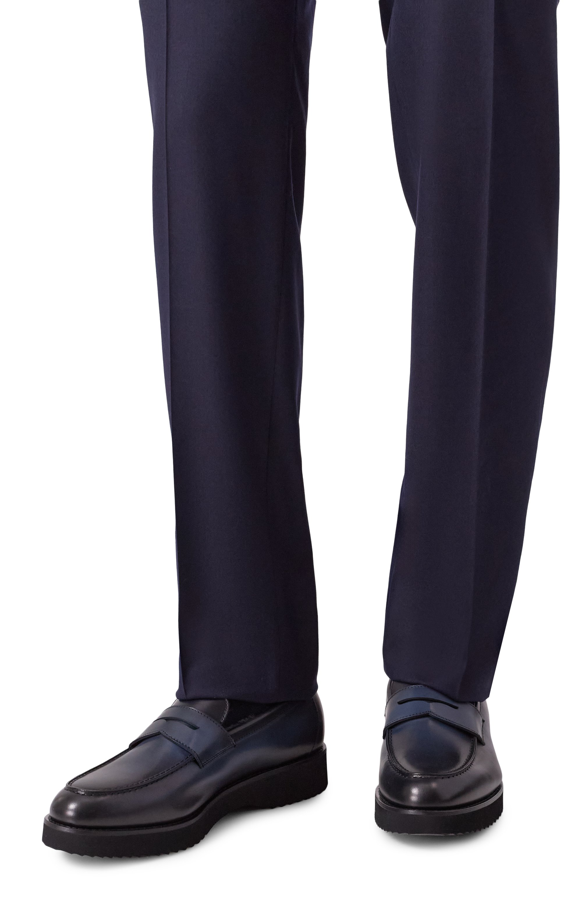 Кожаные пенни-лоферы DOUCAL'S, арт. DU2483DAK0UM159N, фото 3