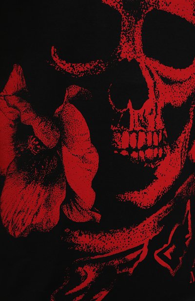 Хлопковая футболка ALEXANDER MCQUEEN, арт. 650424/QQZ66, фото 5